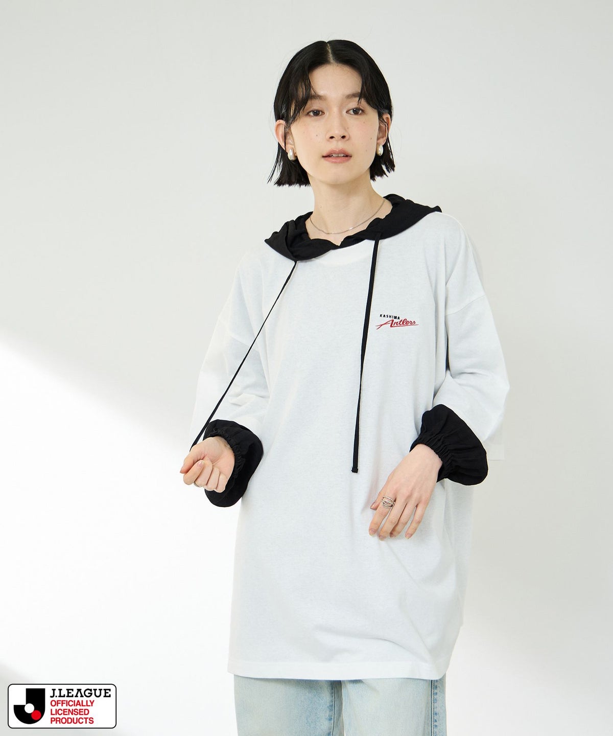 鹿島アントラーズ デザインTシャツ/Jリーグ KASHIMA ANTLERS メンズ メール便 対応商品