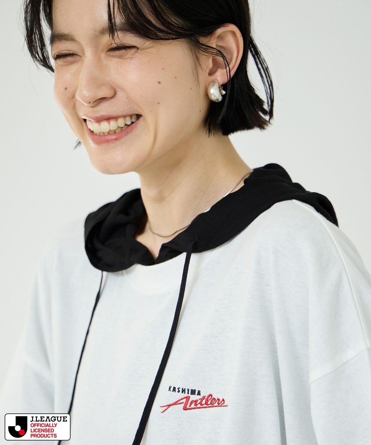 鹿島アントラーズ デザインTシャツ/Jリーグ KASHIMA ANTLERS メンズ メール便 対応商品