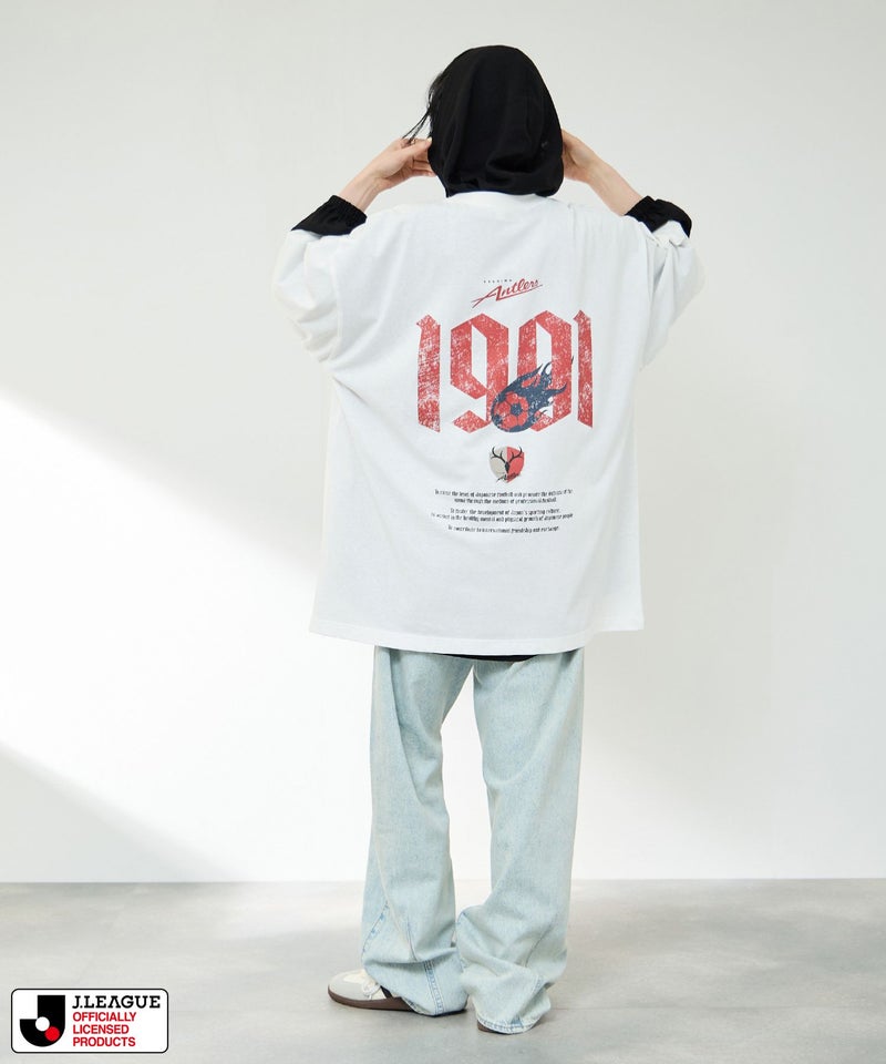 鹿島アントラーズ デザインTシャツ/Jリーグ KASHIMA ANTLERS メンズ メール便 対応商品商品画像-6