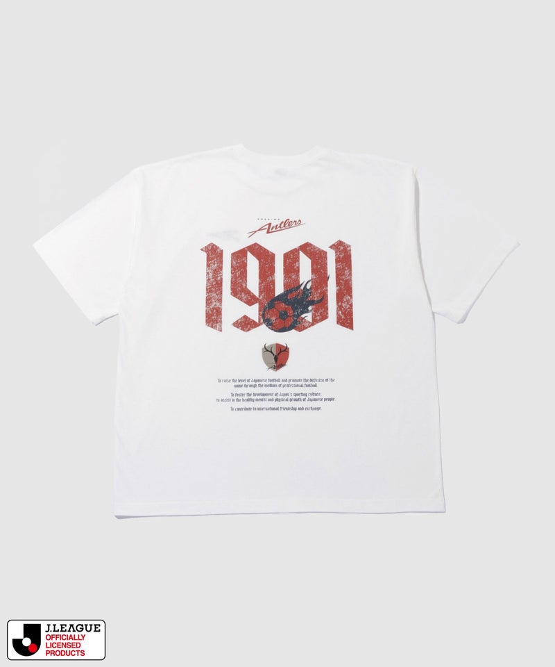 鹿島アントラーズ デザインTシャツ/Jリーグ KASHIMA ANTLERS メンズ メール便 対応商品商品画像-7