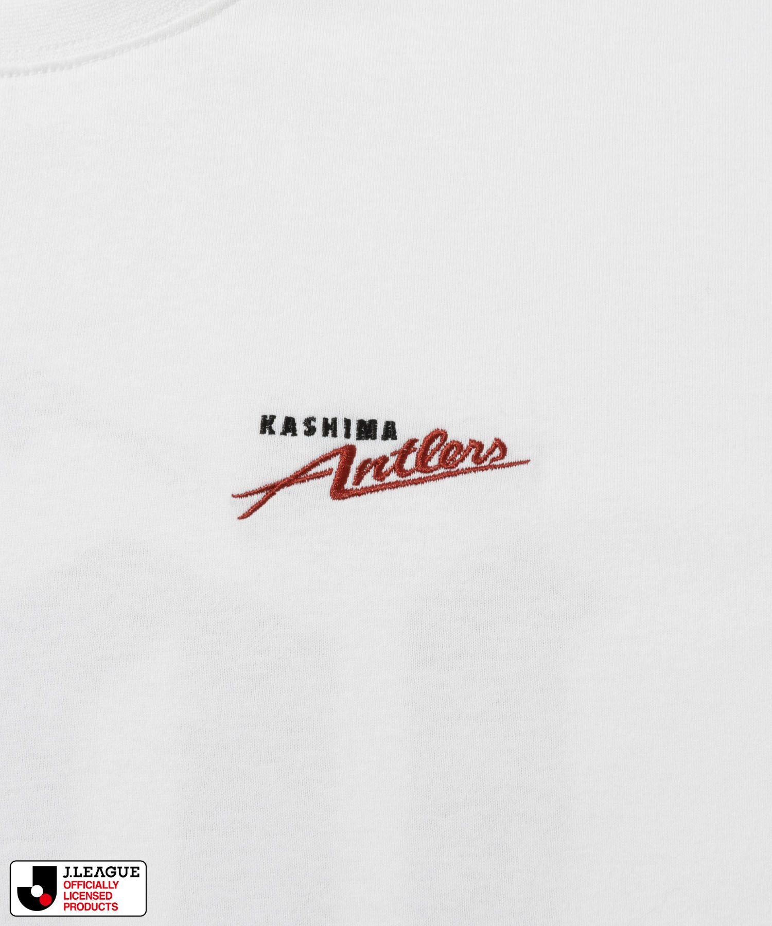 鹿島アントラーズ デザインTシャツ/Jリーグ KASHIMA ANTLERS メンズ