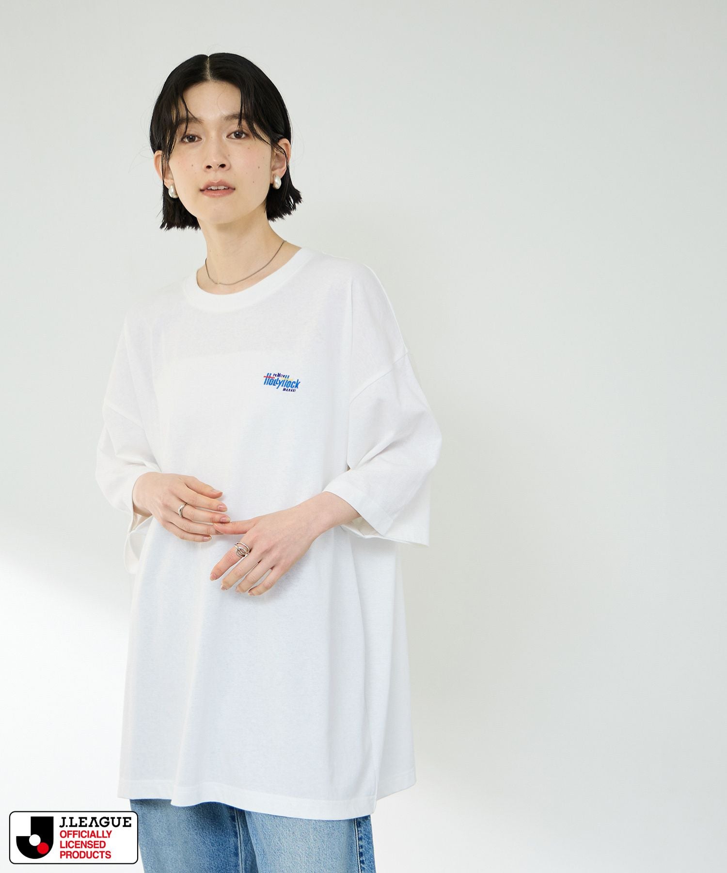水戸ホーリーホック デザインTシャツ/Jリーグ MITO HOLLYHOCK メンズ