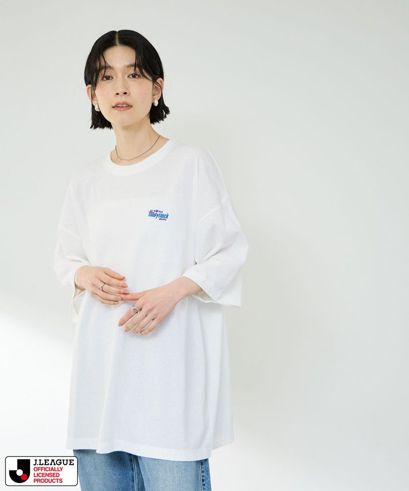 水戸ホーリーホック デザインTシャツ/Jリーグ MITO HOLLYHOCK メンズ メール便 対応商品商品画像-2