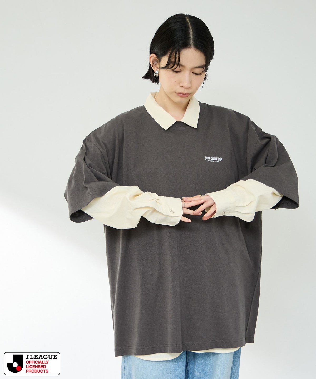 ジェフユナイテッド千葉 デザインTシャツ/Jリーグ JEF UNITED CHIBA メンズ メール便 対応商品