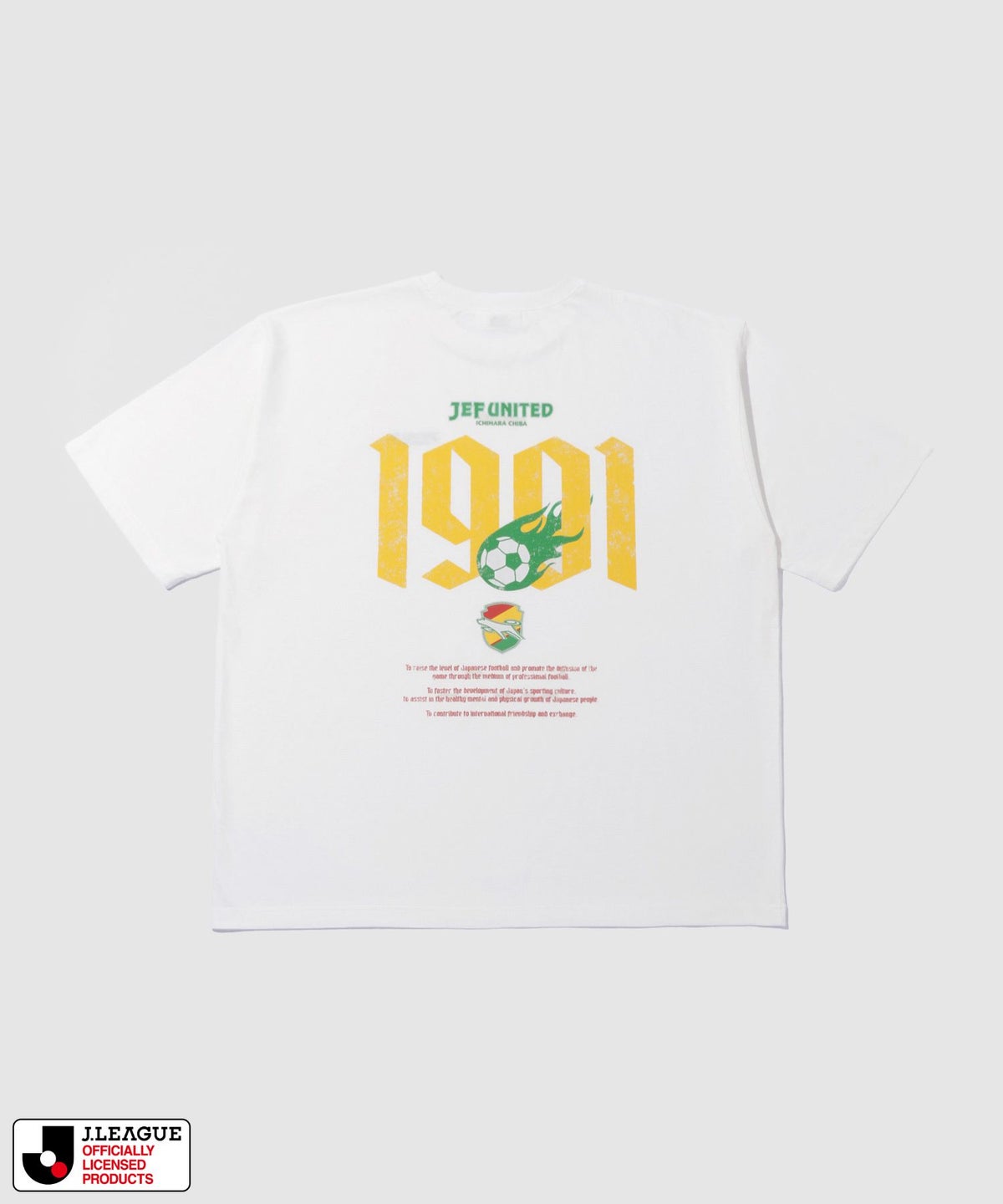 ジェフユナイテッド千葉 デザインTシャツ/Jリーグ JEF UNITED CHIBA メンズ メール便 対応商品