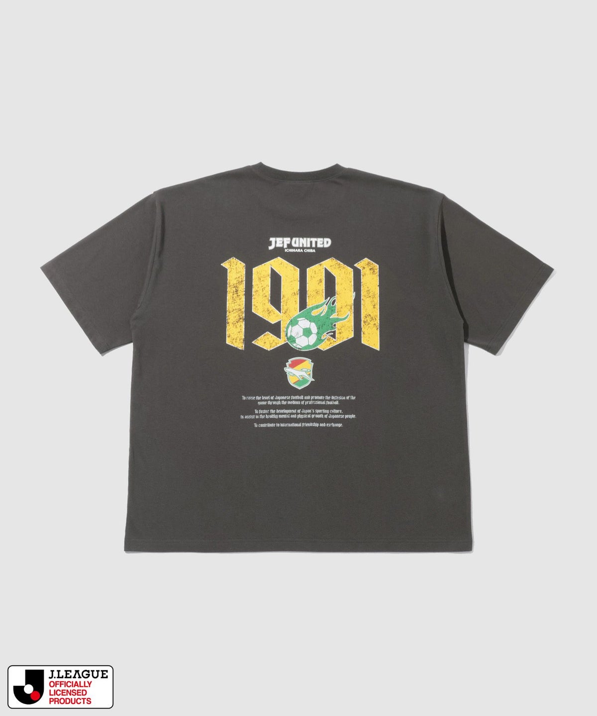 ジェフユナイテッド千葉 デザインTシャツ/Jリーグ JEF UNITED CHIBA メンズ メール便 対応商品