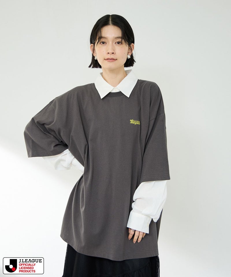 柏レイソル デザインTシャツ/Jリーグ KASHIWA REYSOL メンズ メール便 対応商品商品画像-2