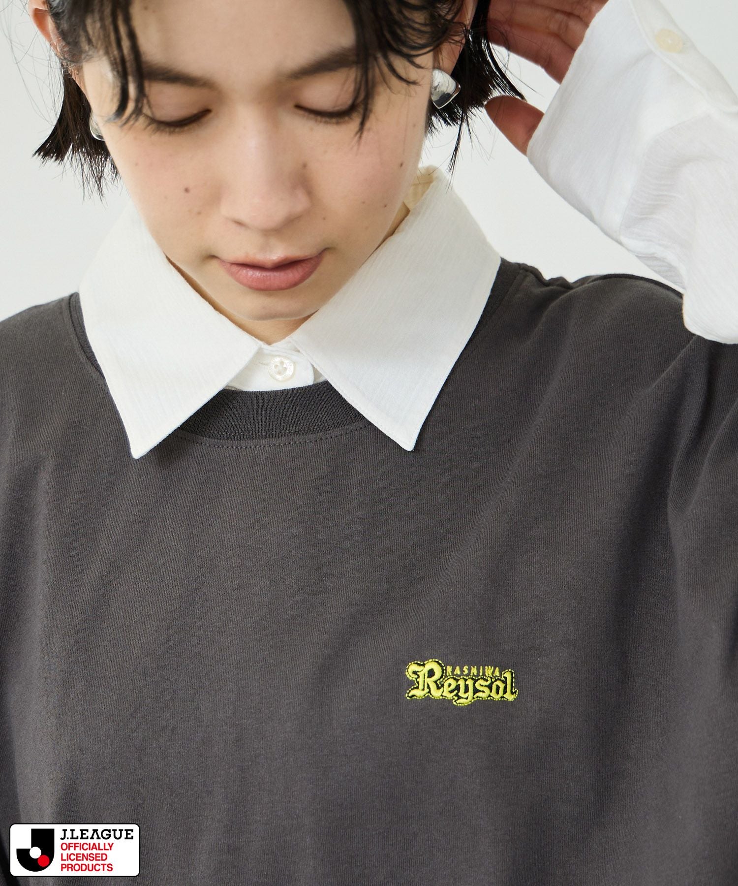 柏レイソル デザインTシャツ/Jリーグ KASHIWA REYSOL メンズ
