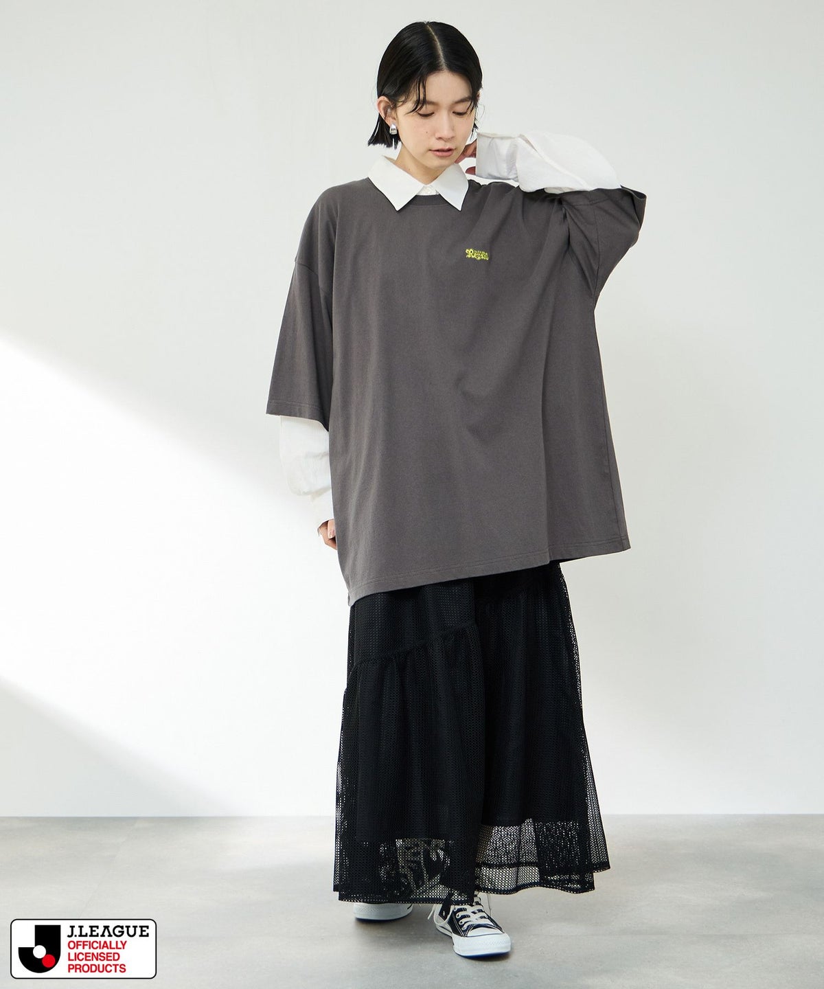 柏レイソル デザインTシャツ/Jリーグ KASHIWA REYSOL メンズ メール便 対応商品