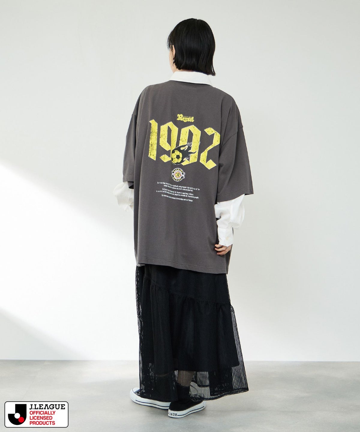 柏レイソル デザインTシャツ/Jリーグ KASHIWA REYSOL メンズ メール便 対応商品