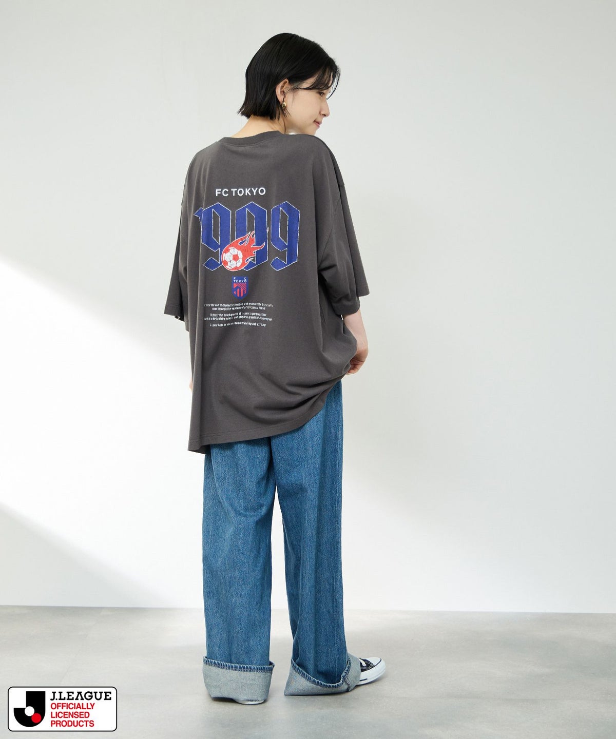 FC東京 デザインTシャツ/Jリーグ FC TOKYO メンズ メール便 対応商品
