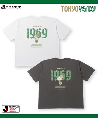 東京ヴェルディ デザインTシャツ/Jリーグ TOKYO VERDY メンズ メール便 対応商品