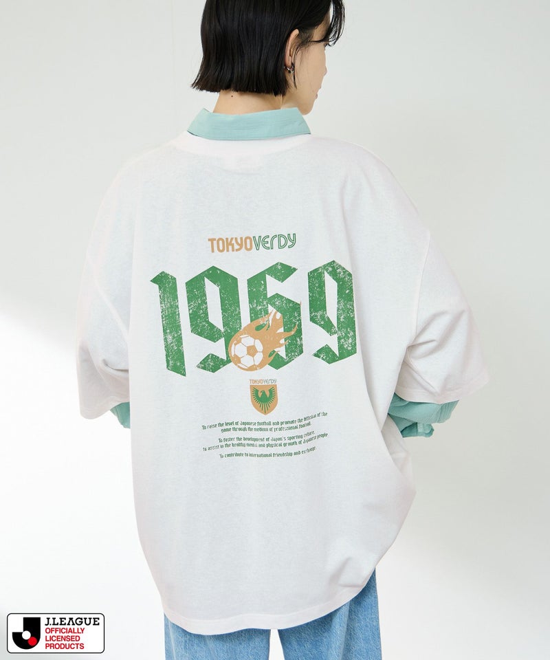 東京ヴェルディ デザインTシャツ/Jリーグ TOKYO VERDY メンズ メール便 対応商品商品画像-3