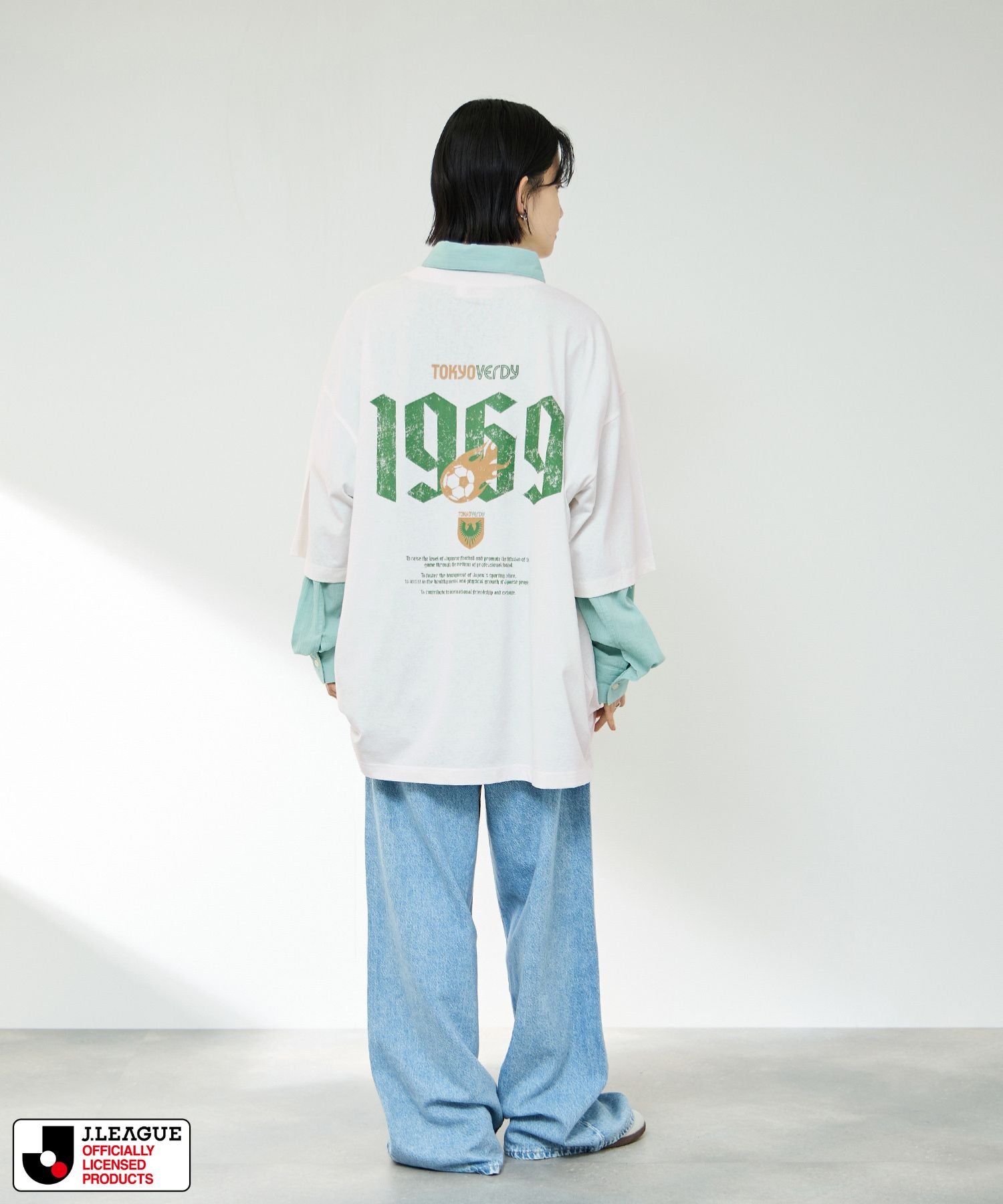 東京ヴェルディ デザインTシャツ/Jリーグ TOKYO VERDY メンズ