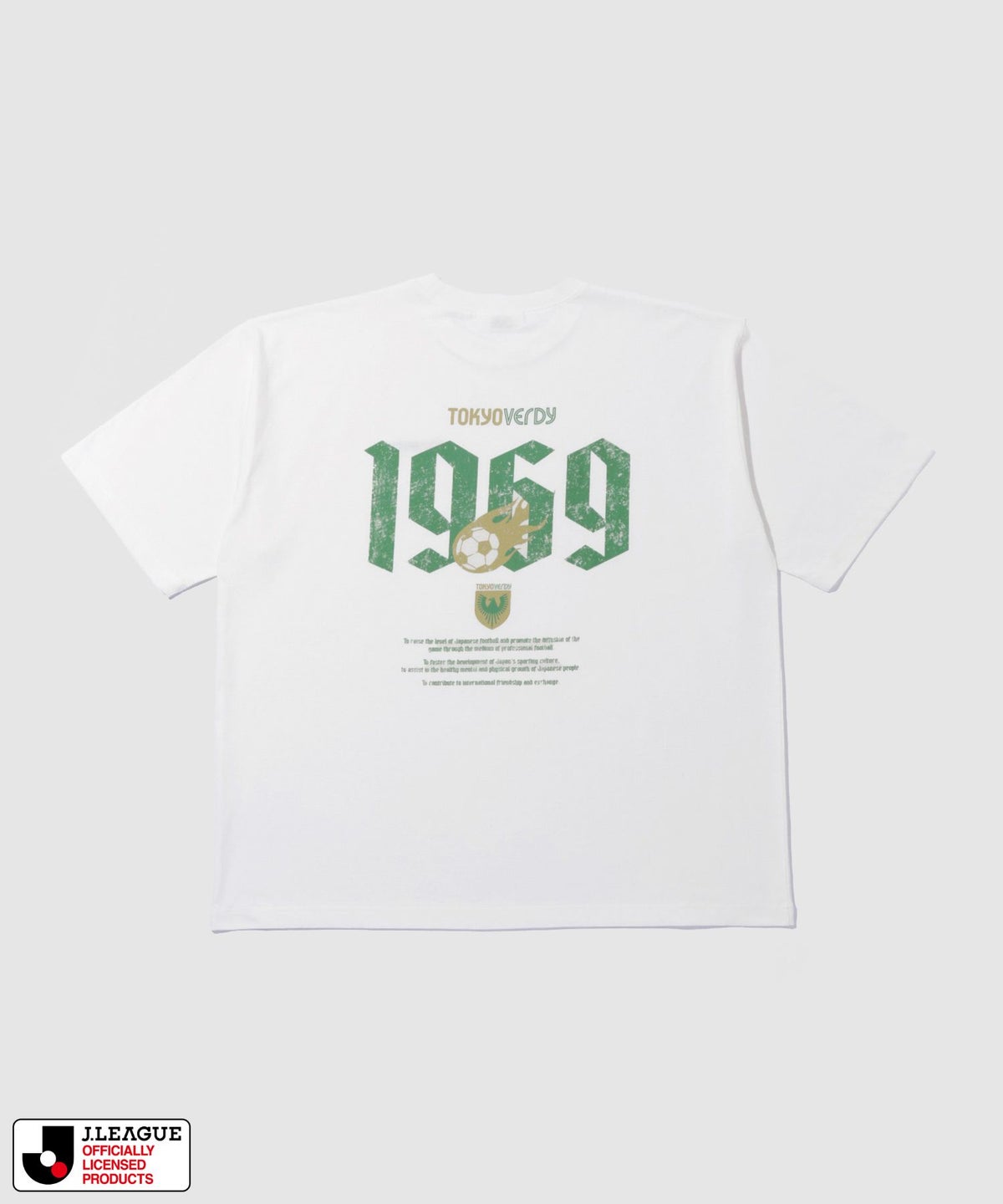 東京ヴェルディ デザインTシャツ/Jリーグ TOKYO VERDY メンズ メール便 対応商品
