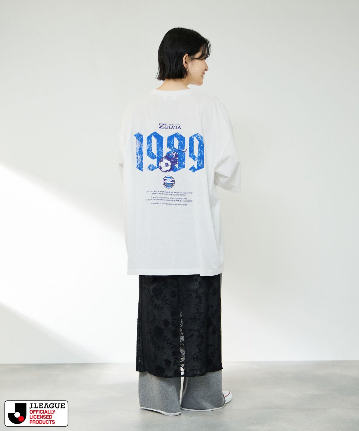 FC町田ゼルビア デザインTシャツ/Jリーグ FC MACHIDA ZELVIA メンズ メール便 対応商品