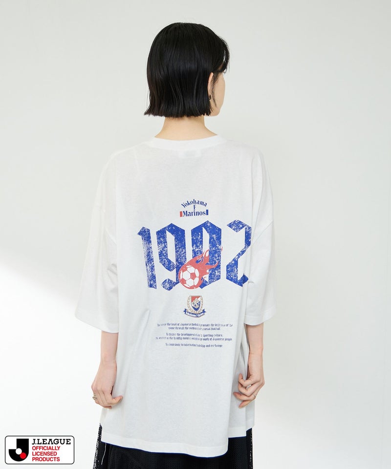 横浜F・マリノス デザインTシャツJリーグ /YOKOHAMA F・MARINOS メンズ メール便 対応商品商品画像-3