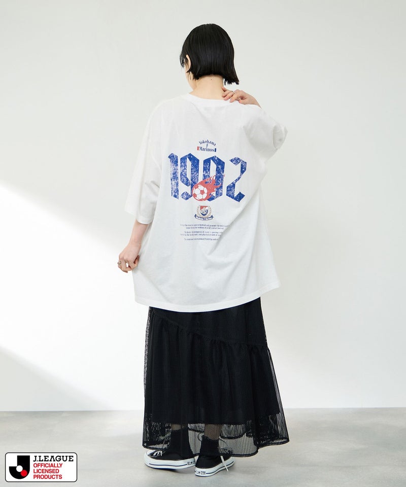 横浜F・マリノス デザインTシャツJリーグ /YOKOHAMA F・MARINOS メンズ メール便 対応商品商品画像-6