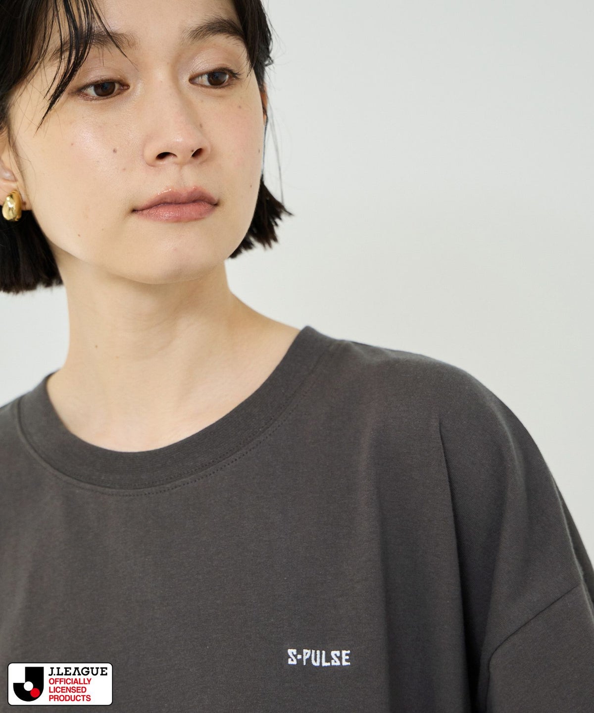 清水エスパルス デザインTシャツ/Jリーグ SHIMIZU S-PULSE メンズ メール便 対応商品