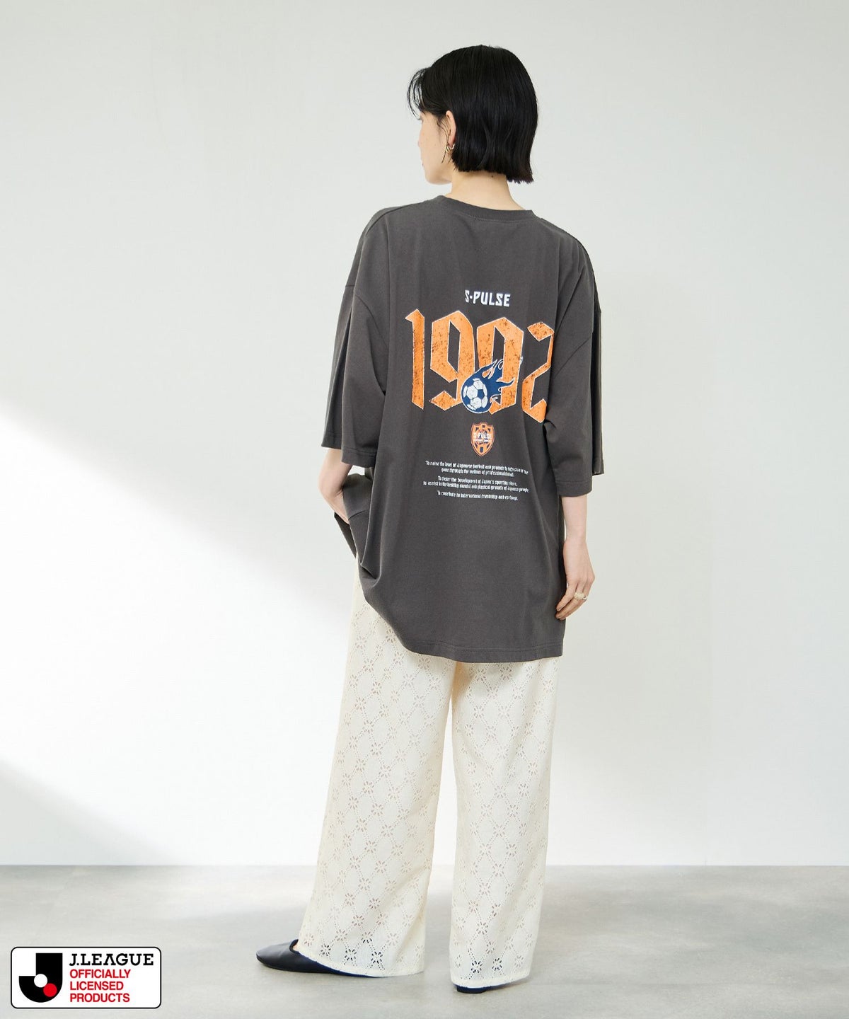 清水エスパルス デザインTシャツ/Jリーグ SHIMIZU S-PULSE メンズ メール便 対応商品