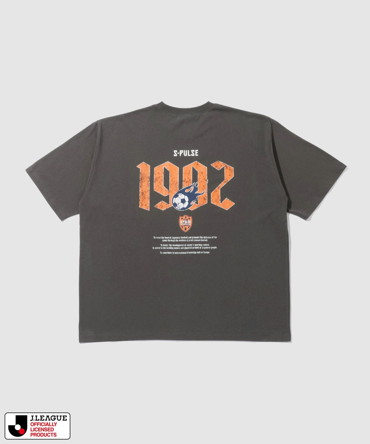 清水エスパルス デザインTシャツ/Jリーグ SHIMIZU S-PULSE メンズ メール便 対応商品