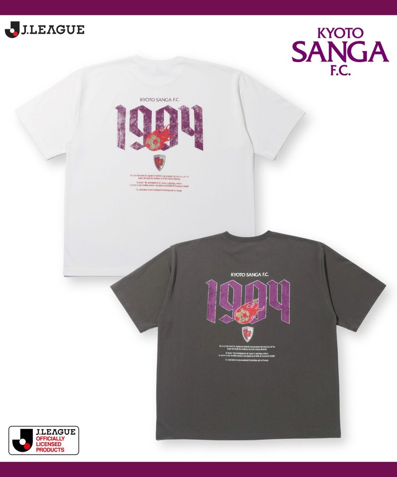 京都サンガF.C. デザインTシャツJリーグ/ KYOTO SANGA F.C. メンズ メール便 対応商品商品画像-1
