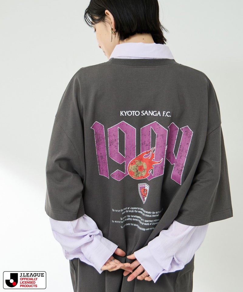 京都サンガF.C. デザインTシャツJリーグ/ KYOTO SANGA F.C. メンズ メール便 対応商品商品画像-3