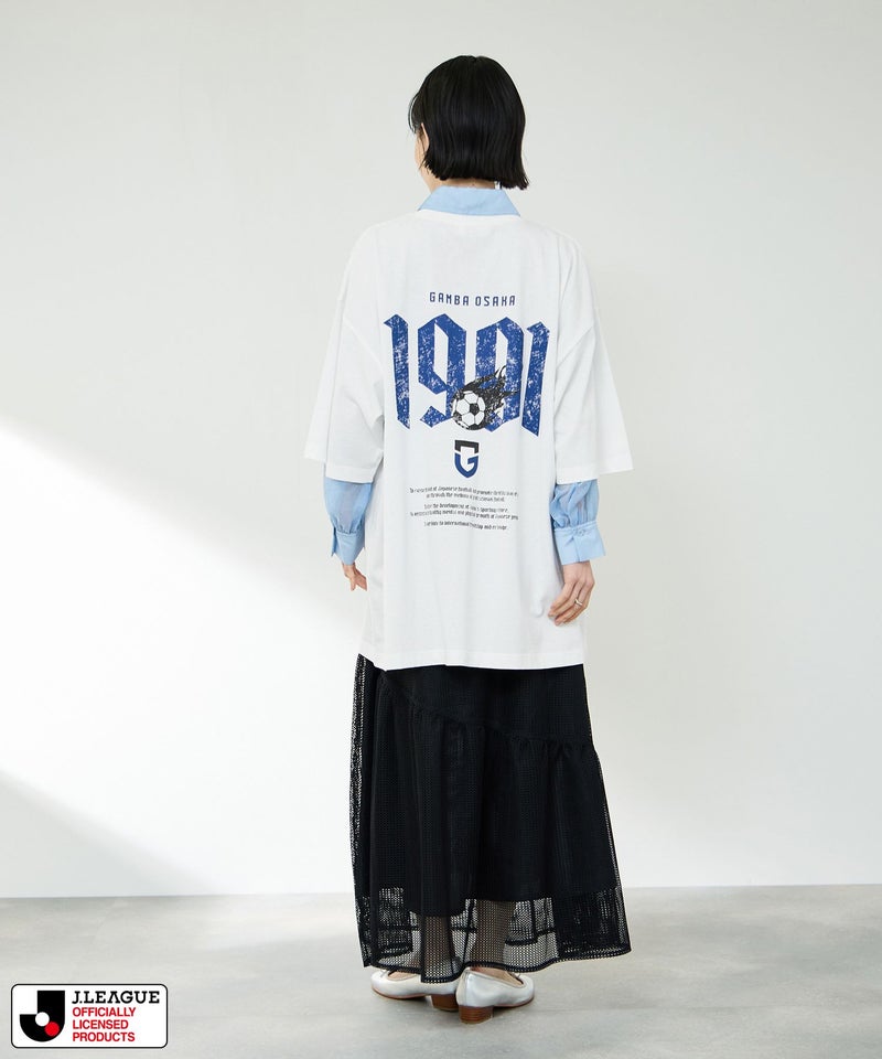 ガンバ大阪 デザインTシャツ/Jリーグ GAMBA OSAKA メンズ メール便 対応商品商品画像-6