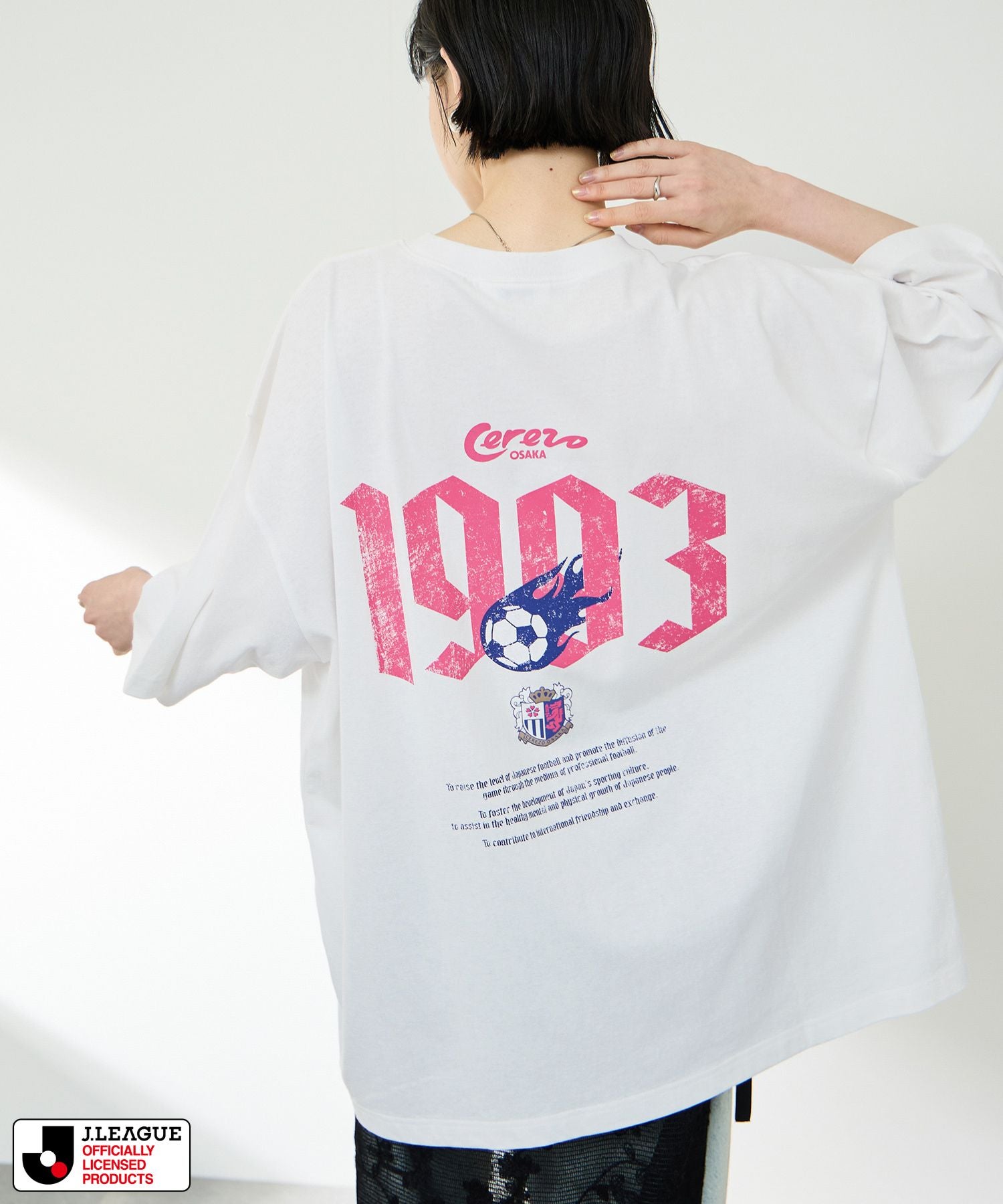 セレッソ大阪 デザインTシャツ/Jリーグ CEREZO OSAKA メンズ