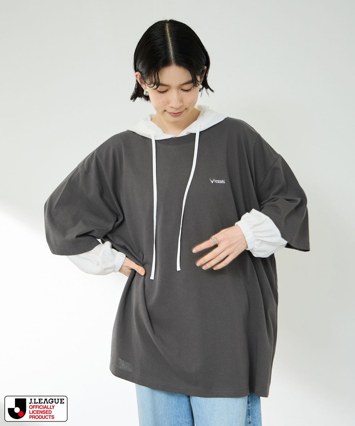 ヴィッセル神戸 デザインTシャツ/Jリーグ VISSEL KOBE メンズ メール便 対応商品