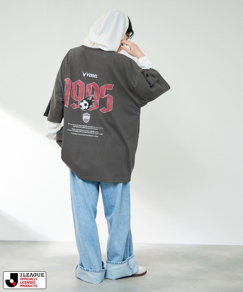 ヴィッセル神戸 デザインTシャツ/Jリーグ VISSEL KOBE メンズ メール便 対応商品商品画像-6
