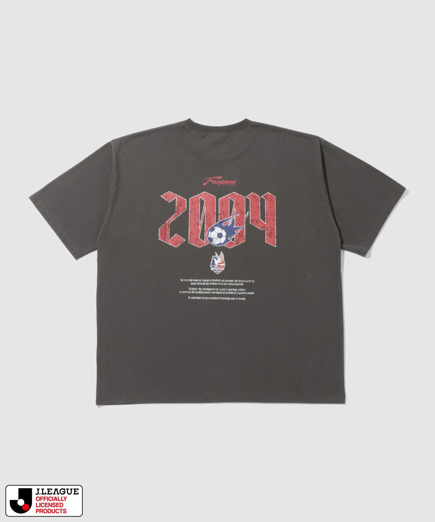 ファジアーノ岡山 デザインTシャツ/Jリーグ FAGIANO OKAYAMA メンズ