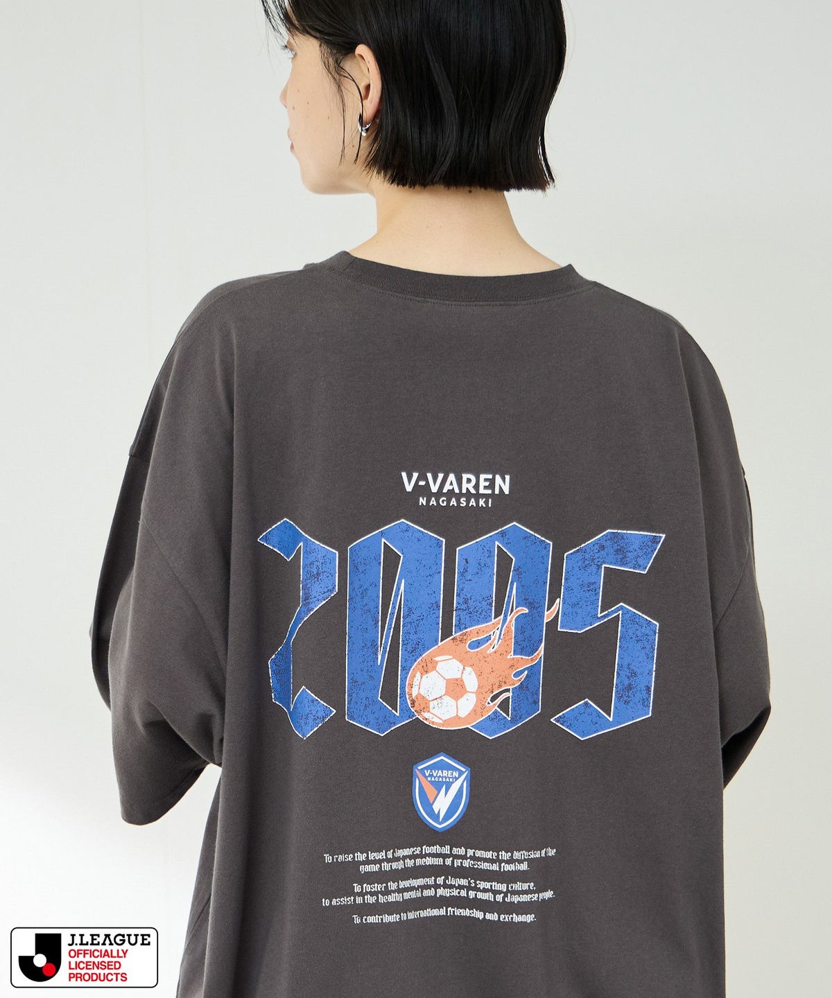 V・ファーレン長崎 デザインTシャツ/Jリーグ V・VAREN NAGASAKI メンズ メール便 対応商品