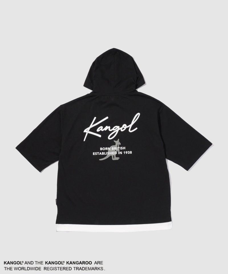 KANGOL  フェイクレイヤードパーカー メンズ商品画像-2