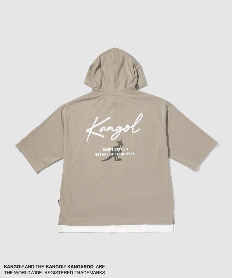 KANGOL  フェイクレイヤードパーカー メンズ商品画像-3