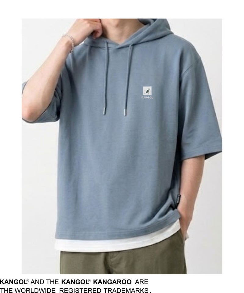KANGOL  フェイクレイヤードパーカー メンズ商品画像-4