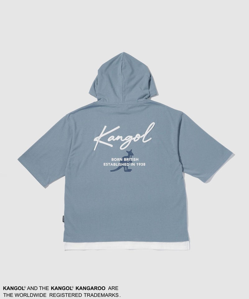 KANGOL  フェイクレイヤードパーカー メンズ商品画像-11
