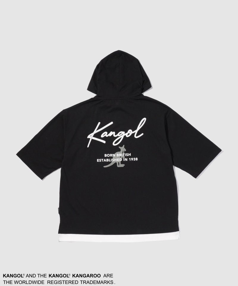 KANGOL フェイクレイヤードパーカー メンズ商品画像-12