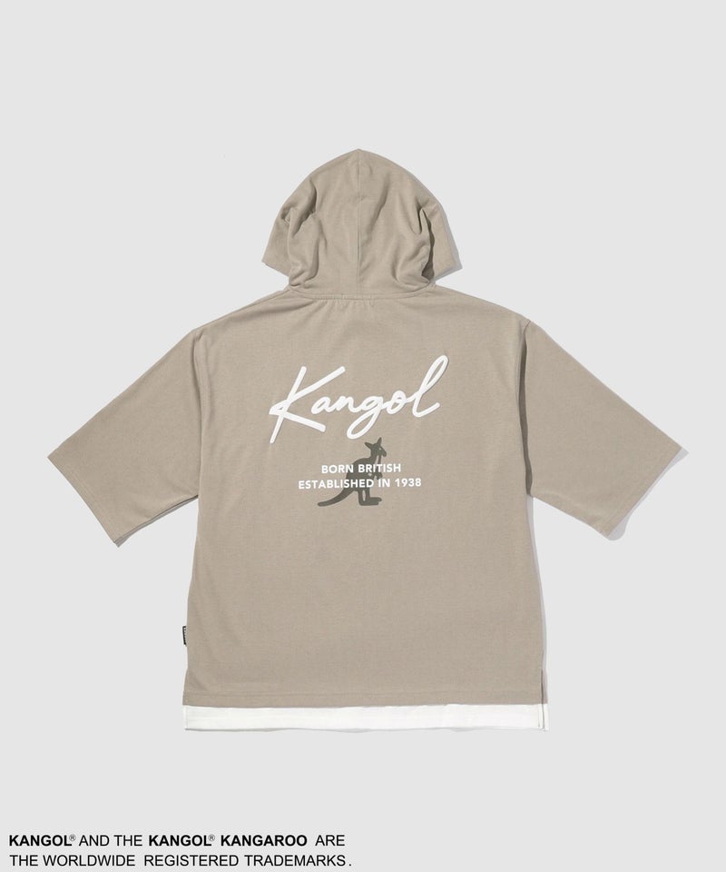 KANGOL フェイクレイヤードパーカー メンズ商品画像-13