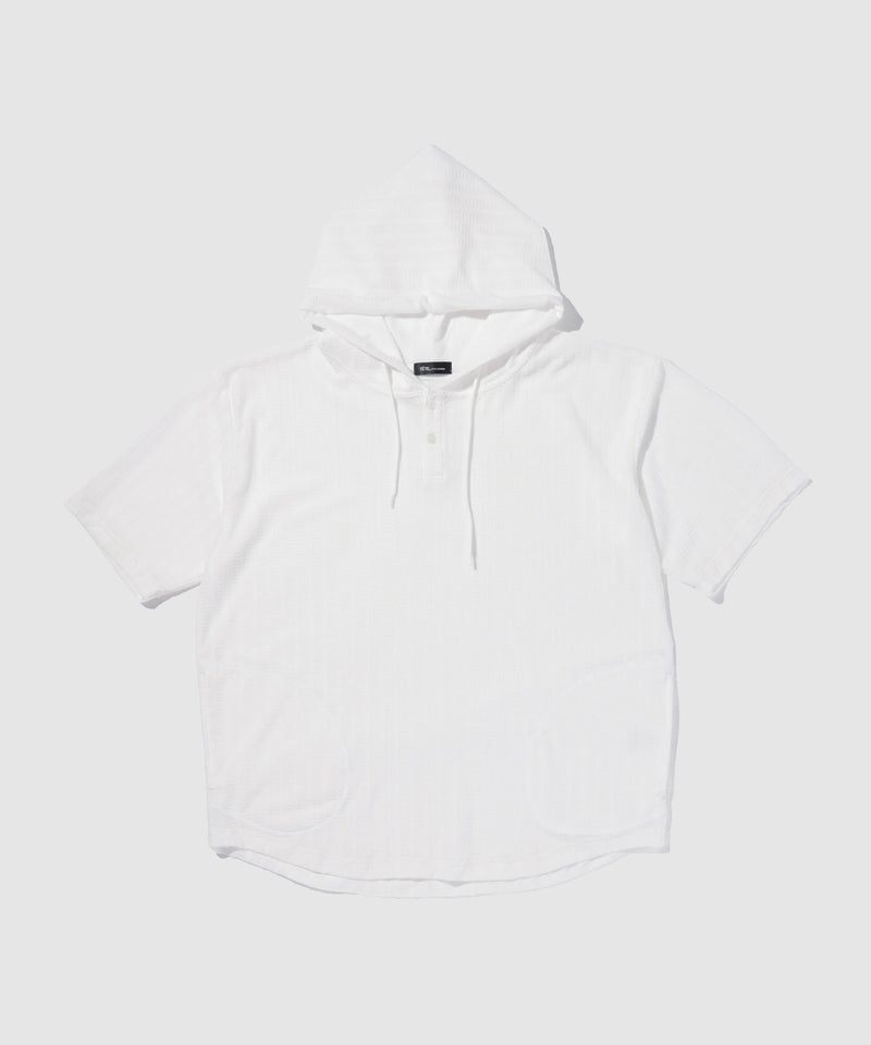 TETE HOMME  リラックスシルエットカプリフーディー メンズ商品画像-1