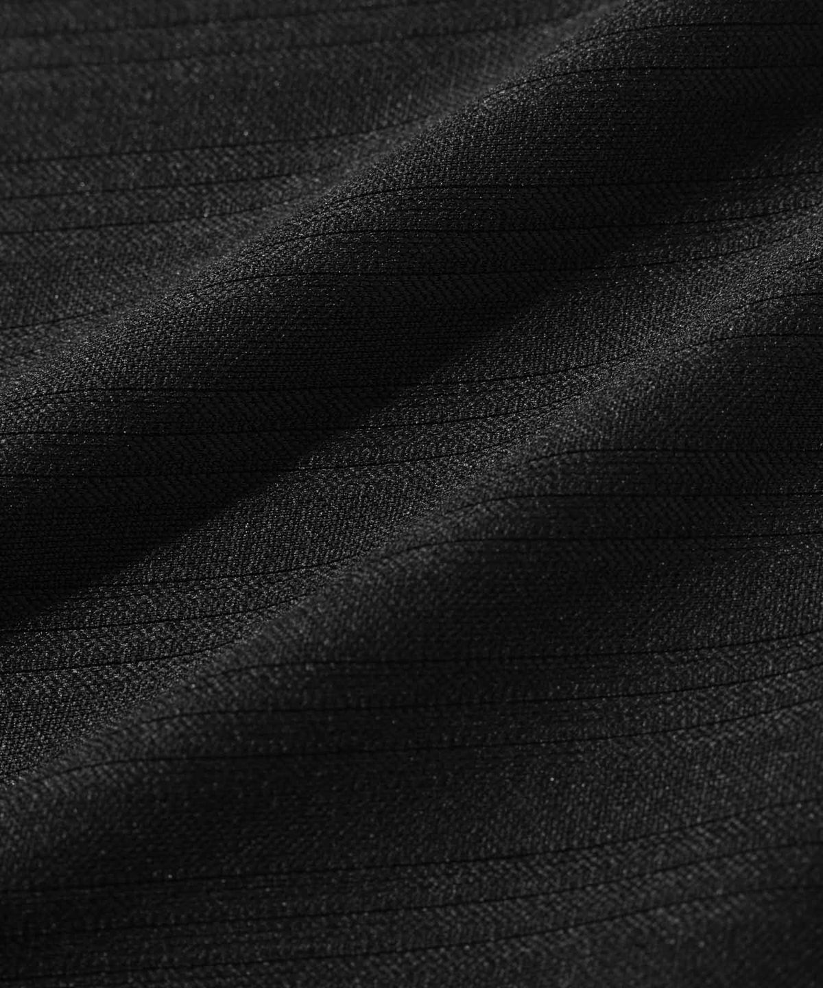 TETE HOMME シャドーボーダー スタンドカラー半袖ポロシャツ メンズ