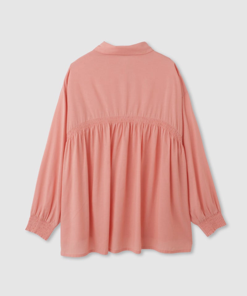 Idnes リネンシャーリングシャツ レディース商品画像-6