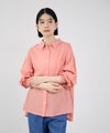 Idnes  リネンシャーリングシャツ レディース商品サムネイル-6
