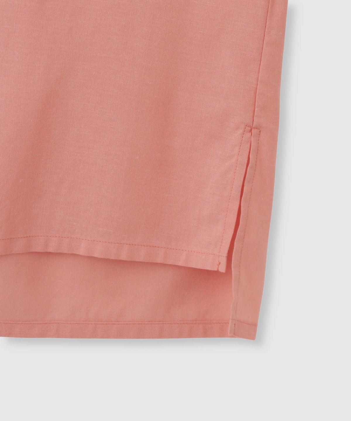 Idnes リネンシャーリングシャツ レディース