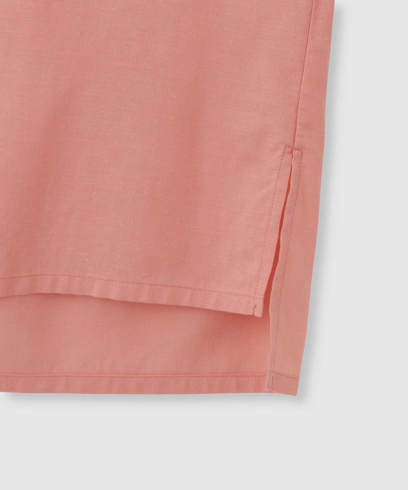 Idnes リネンシャーリングシャツ レディース商品画像-8