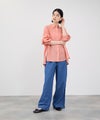 Idnes  リネンシャーリングシャツ レディース商品サムネイル-11