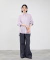Idnes  リネンシャーリングシャツ レディース商品サムネイル-20