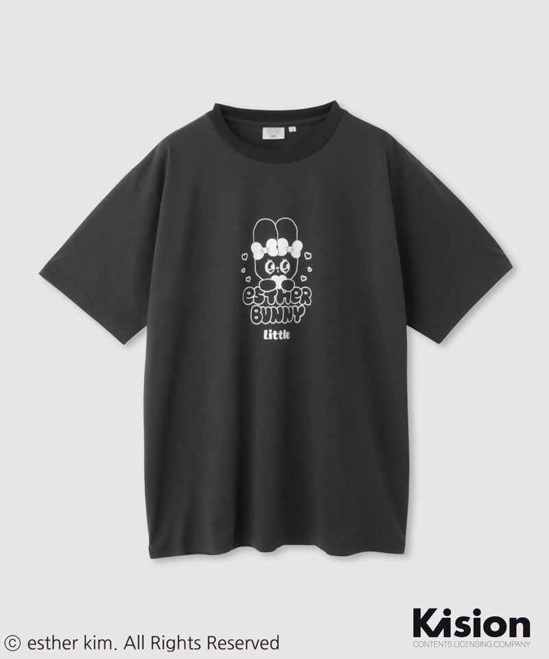 エスターバニーリトル ラバー発泡プリントTシャツ レディース メール便 対応商品商品画像-1