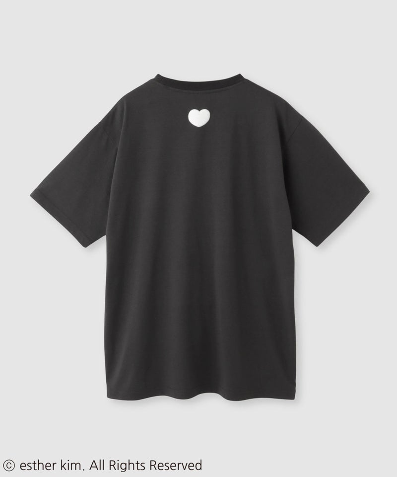 エスターバニーリトル ラバー発泡プリントTシャツ レディース メール便 対応商品商品画像-4
