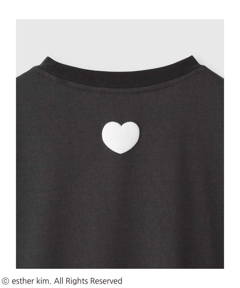 エスターバニーリトル ラバー発泡プリントTシャツ レディース メール便 対応商品商品画像-6